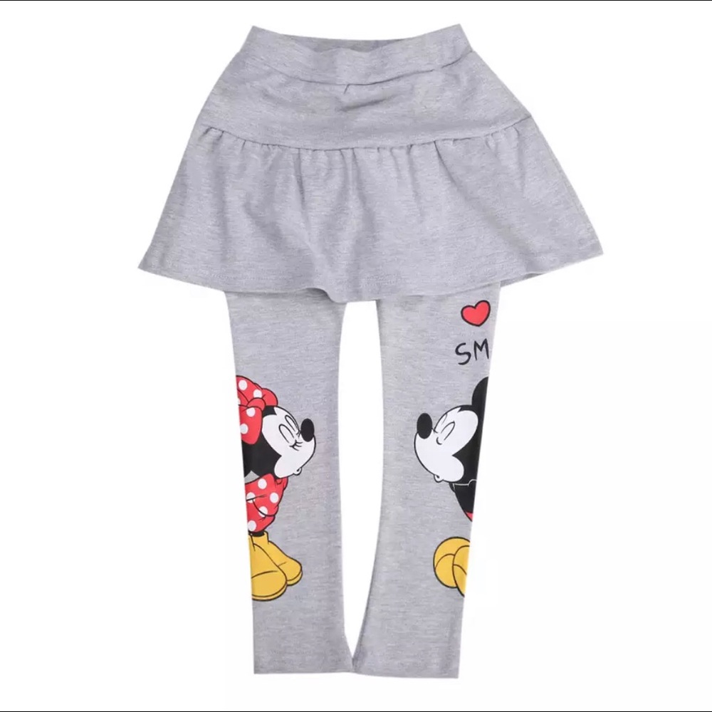 Minnie And Mickey Leggings